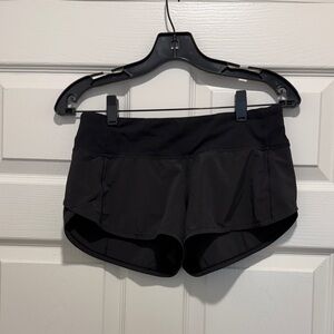 Lululemon Speed Up Low Rise Shorts